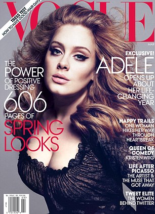 ADELE DICE EN VOGUE QUE SE VA RETIRAR DURANTE CINCO AÑOS, PERO NO SE LO CREE NADIE