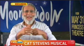 YUSUF ISLAM (CAT STEVENS) ESTRENA SU MUSICAL "MOONSHADOW" EN AUSTRALIA