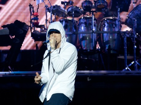 Eminem at Leeds Festival, August 2013