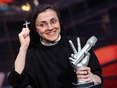 Sister Cristina, the Italian nun