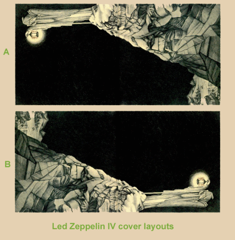 led zep cover layouts