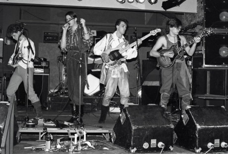 Spandau show in NYC. 1980.