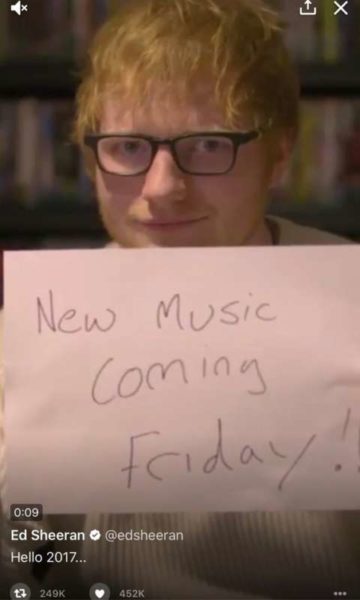 ED SHEERAN: "DIVIDE", UN MEDIOCRE Y ABURRIDO ALBUM