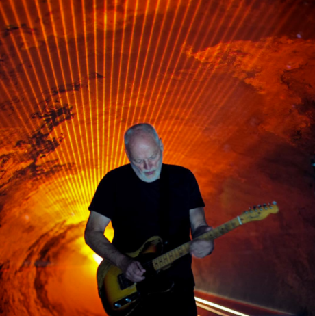 DAVID GILMOUR VUELVE A POMPEYA , EN CINE