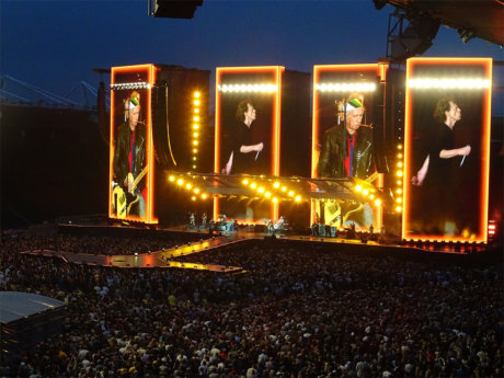 LOS STONES TOCAN "LIKE A ROLLING STONE" EN COVENTRY