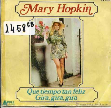 MARY HOPKIN, EL PRIMER GRAN EXITO DE APPLE RECORDS