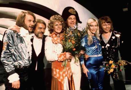 ABBA ganadores con Waterloo