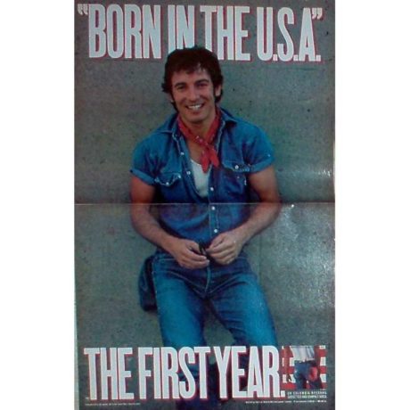 BRUCE SPRINGSTEEN SE HIZO UNIVERSAL CON "BORN IN THE USA"