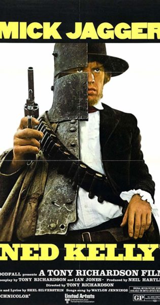 MICK JAGGER Y MARIANNE FAITHFULL: EL DESASTRE DE "NED KELLY"