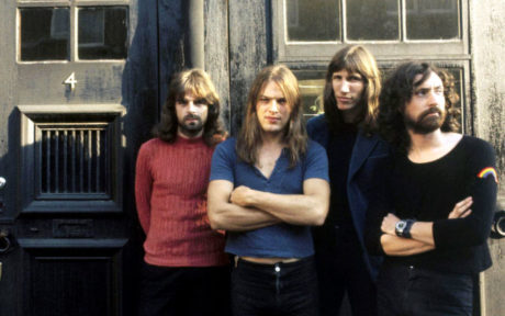 Pink Floyd en la época de grabar The Wall