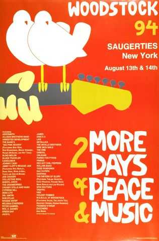 WOODSTOCK II 1994: EL GRAN DESASTRE