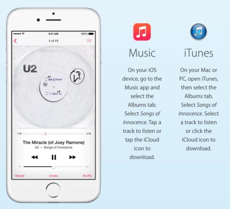 U2 Y EL REGALO A APPLE CON "SONGS OF INNOCENCE"