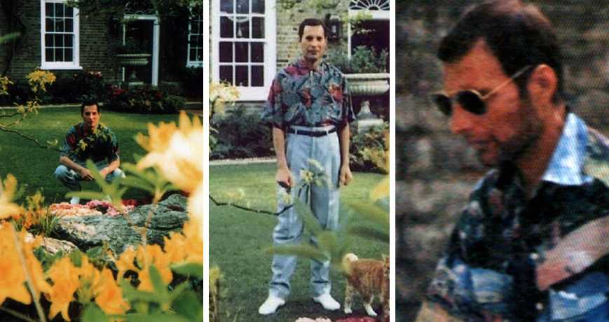 FREDDIE MERCURY: SUS TRES ULTIMAS FOTOS | PyD