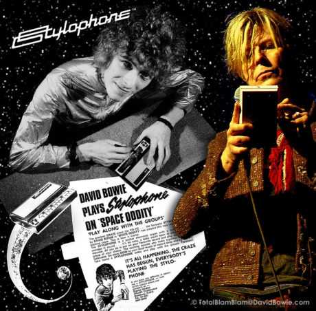 DAVID BOWIE Y SU PRIMITIVO SINTETIZADOR STYLOPHONE