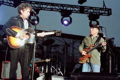 PAUL SIMON, CON 78 AÑOS: SUS DUETOS CON BOB DYLAN
