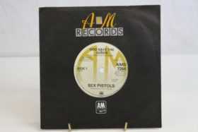 13.000 LIBRAS POR EL "GOD SAVE THE QUEEN" A&M DE SEX PISTOLS