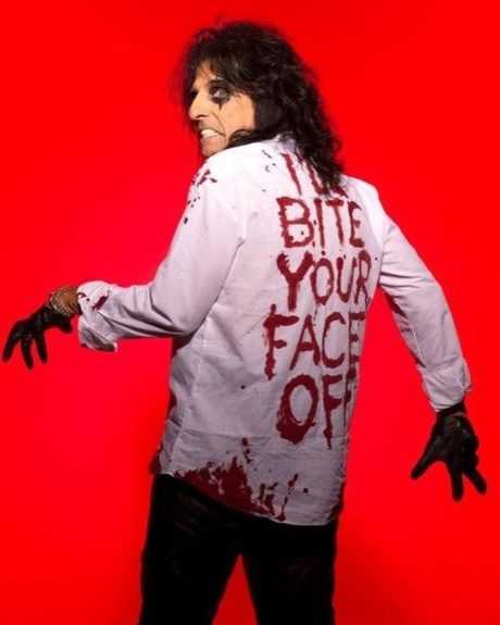 LAS ESTRELLAS DEL ROCK AMANTES DE HALLOWEEN