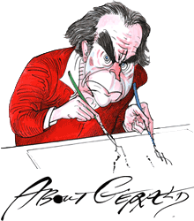GERALD SCARFE; EL ARTISTA QUE DIBUJO "THE WALL"