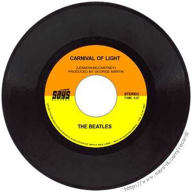 ¿QUIEN HA OIDO "CARNIVAL OF LIGHT" DE LOS BEATLES?