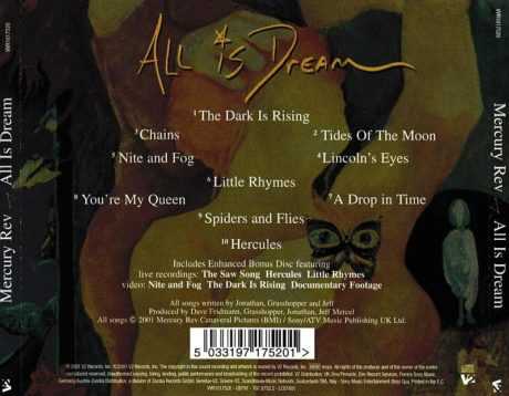 MERCURY REV: "ALL IS DREAM" (2001), ALBUM HISTORICO
