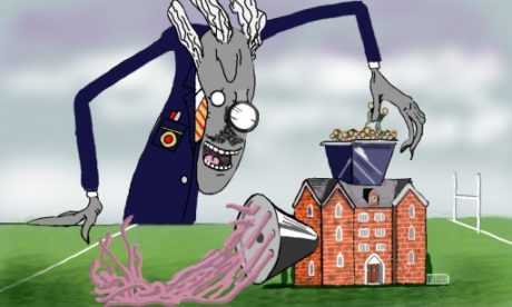 GERALD SCARFE; EL ARTISTA QUE DIBUJO "THE WALL"