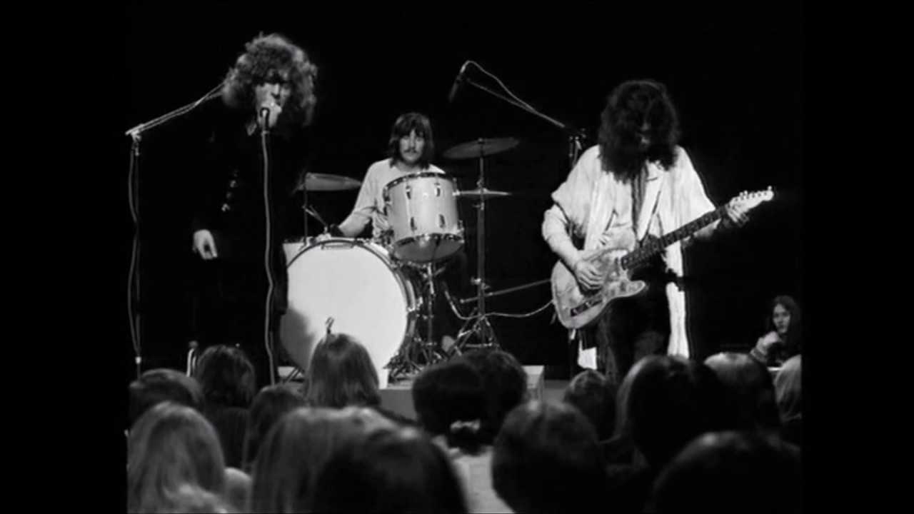 LED ZEPPELIN : SU PRIMERA APARICION EN TV , EN DINAMARCA,