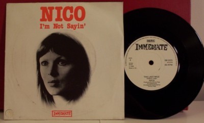 NICO : EL RARO SINGLE CON BRIAN JONES Y JIMMY PAGE , ANTES DE LA VELVET UNDERGROUND