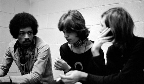 LA CHARLA ENTRE JIMI HENDRIX Y MICK JAGGER EN EL MADISON