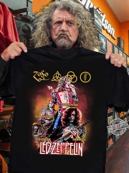 CUANDO ROBERT PLANT LLEVABA CAMISETAS DE JIMMY PAGE CUANDO ROBERT PLANT LLEVABA CAMISETAS DE JIMMY PAGE