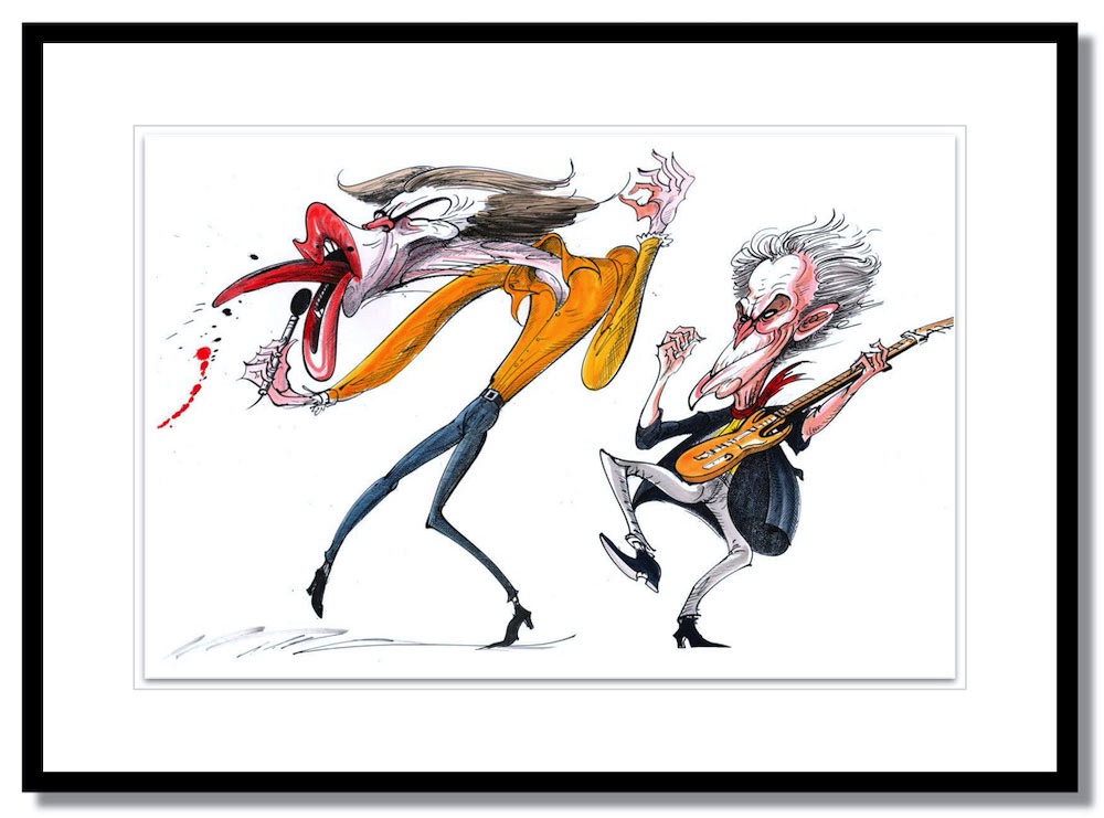GERALD SCARFE VUELVE A ILUSTRAR A PINK FLOYD Y ROLLING STONES
