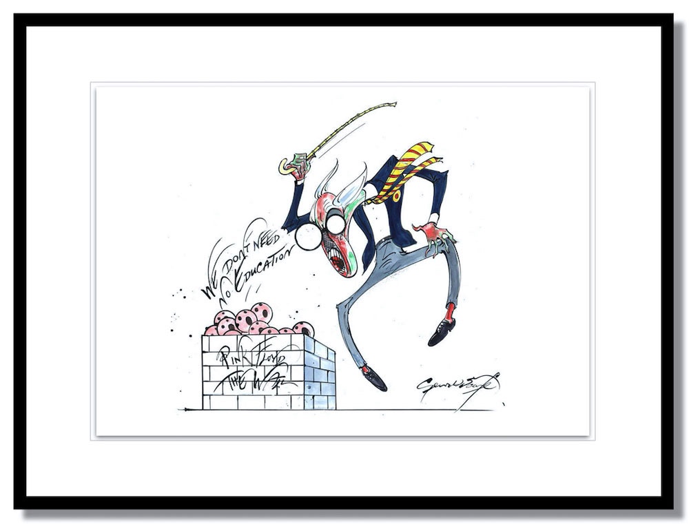 GERALD SCARFE VUELVE A ILUSTRAR A PINK FLOYD Y ROLLING STONES