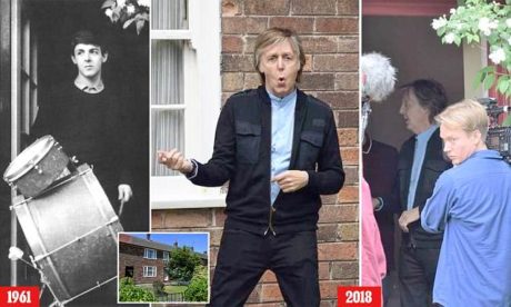 PAUL MC CARTNEY : CON 14 AÑOS LE COMPRARON UNA TROMPETA, SU PRIMER INSTRUMENTO
