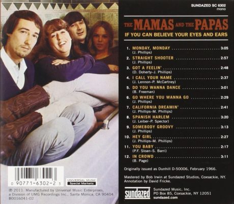RESUCITA EL SOBERBIO PRIMER ALBUM THE MAMA´S AND THE PAPA´S