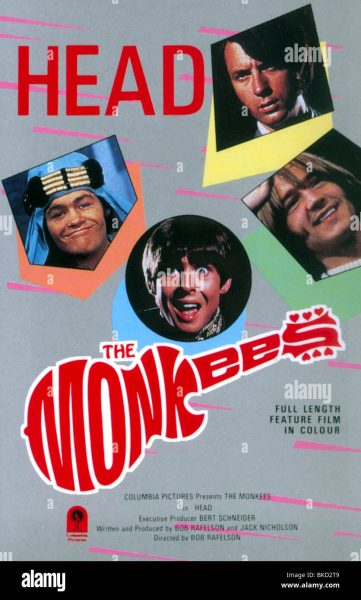THE MONKEES: "HEAD", EL EXTRAÑO FILM PRODUCIDO POR JACK NICHOLSON