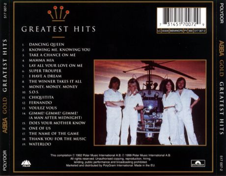 ABBA : RECORD MUNDIAL : "GOLD" MIL SEMANAS EN LISTAS