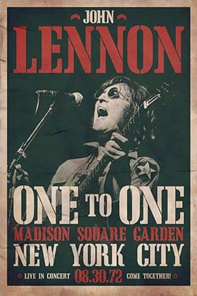 JOHN LENNON:EL CONCIERTO" THE ONE TO ONE" EN NUEVA YORK