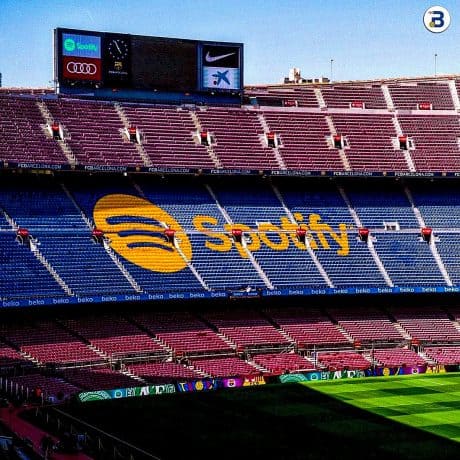 QUE VERGUENZA : EL CAMP NOU SE LLAMARA AHORA SPOTIFY CAMP NOU