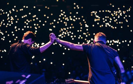 LA FOTOS DE BRUCE SPRINGSTEEN CON LOS KILLERS EN EL MADISON SQUARE GARDEN