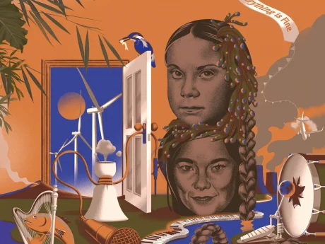 BJORK Y GRETA SE QUIEREN POR EL CAMBIO CLIMÁTICO