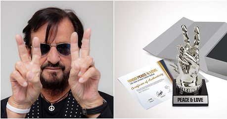 RINGO STARR VENDE HASTA SU MANO
