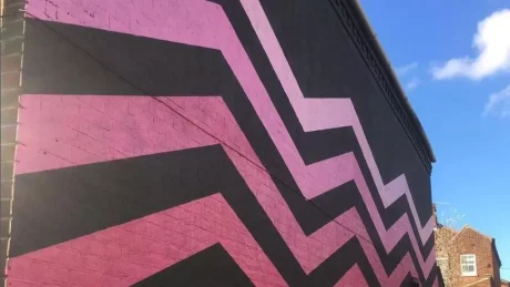 DOS MURALES GIGANTES PARA "DARK SIDE OF THE MOON"