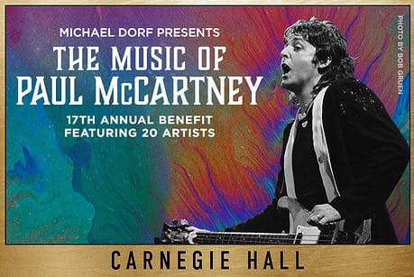 EL GRAN HOMENAJE A PAUL MC CARTNEY EL CARNEGIE HALL