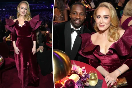 ADELE LLORO DE MENTIRA EN LOS GRAMMYS ,PORQUE NO QUERÍA ASISTIR