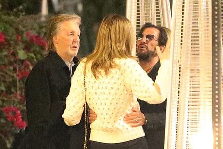 RINGO STARR Y PAUL MCCARTNEY DE JUERGA EN LOS ANGELES