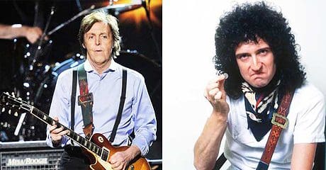 BRIAN MAY DICE QUE PAUL MCCARTNEY ES "EL PAPA" DE LA MÚSICA