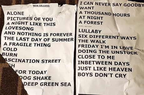 ESPECTACULAR COMIENZO DE LA GIRA DE THE CURE "LOST TOUR"