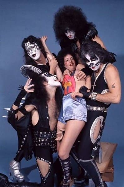 LISA MARIE PRESLEY FUE FAN DE KISS