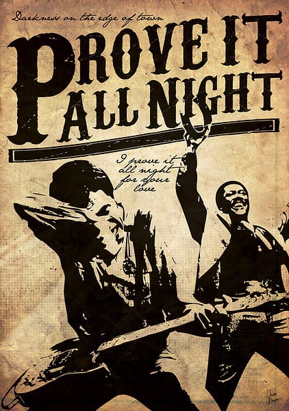 LAS METAMORFOSIS DE "PROVE IT ALL NIGHT" DE BRUCE SPRINGSTEEN
