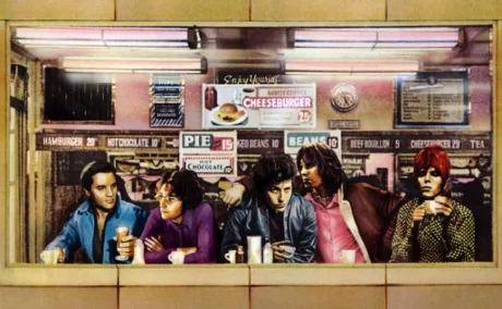 SE SUBASTA LA MARAVILLOSA PORTADA DE "IT´S ONLY ROCK AND ROLL" DE LOS ROLLING STONES