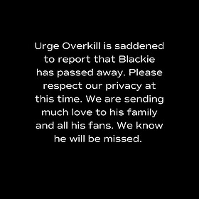MUERE JOHNNY ROWAN, EX BATERISTA DE URGE OVERKILL